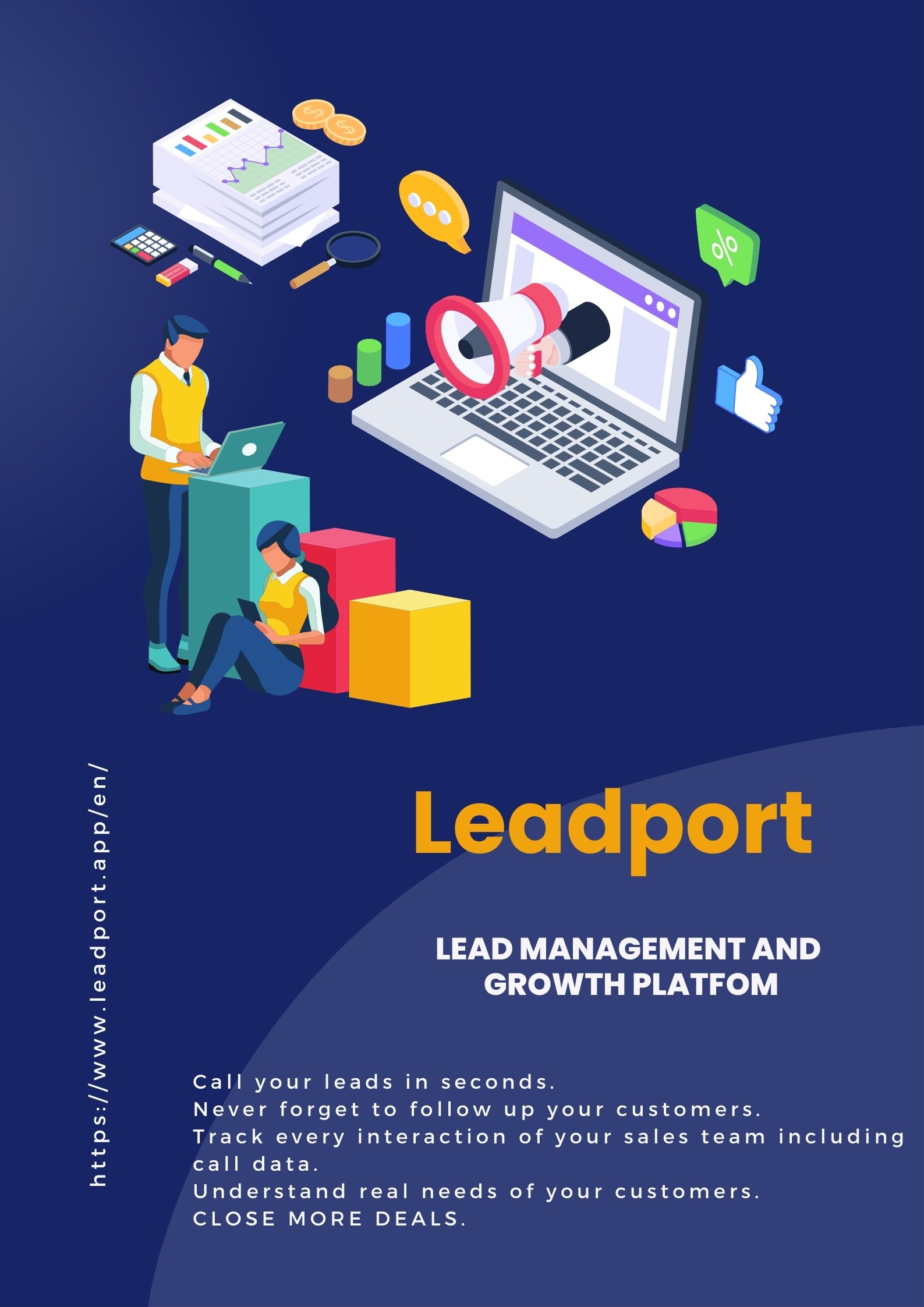 Leadport: Bulut Tabanlı Müşteri Adayı Yönetimi ve Büyüme Platformu
